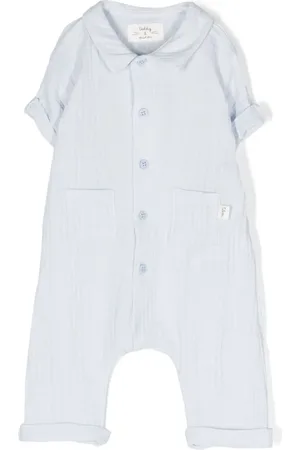 TEDDY & MINOU Plain cotton romper