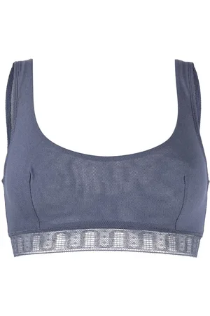 ERES Chiffon crop-top bra