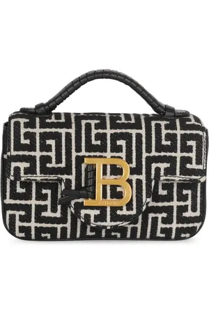 Balmain B-Buzz monogram jacquard crossbody bag