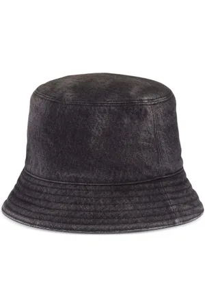 Prada Triangle-logo denim bucket hat