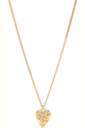 EMANUELE BICOCCHI Small arabesque heart pendant