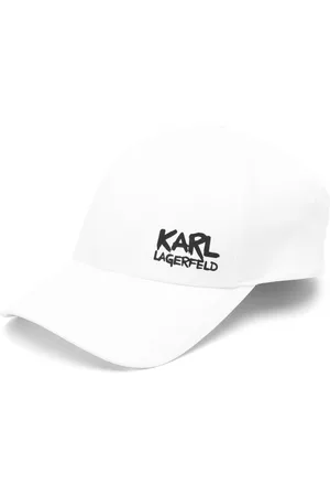 Karl Lagerfeld Logo-print baseball hat