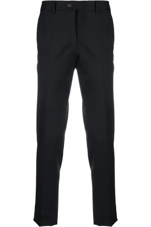 LARDINI Straight-leg wool trousers