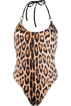 Roberto Cavalli Leopard-print swimsuit