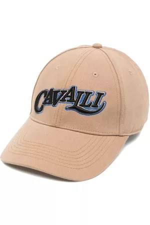 Roberto Cavalli Men Caps - Logo-embroidered baseball cap