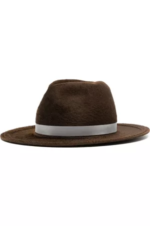 UNDERCOVER Men Hats - Band-detail fedora hat