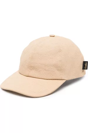 Borsalino Rubberised-logo cotton baseball cap