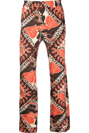 VALENTINO GARAVANI Abstract-print pajama trousers