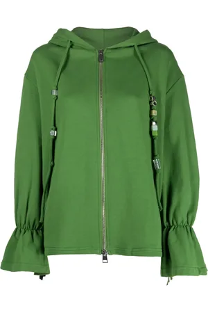 Dondup Fringe-detail cotton hoodie