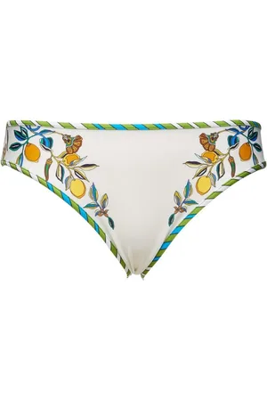 La DoubleJ Floral-print bikini bottom