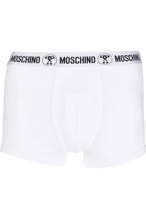 Moschino Men Briefs - Logo-print waistband boxers