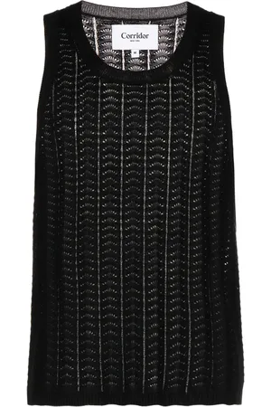 Corridor Open-knit tank top