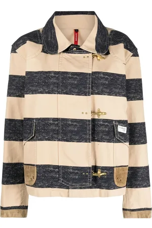 FAY Striped 3-Ganci jacket