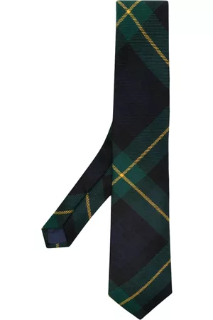 Ralph Lauren Men Bow Ties - Plaid wool tie