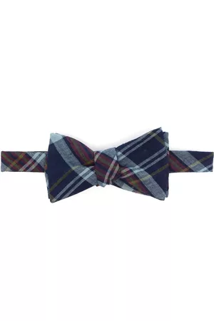Ralph Lauren Men Bow Ties - Plaid silk bow tie