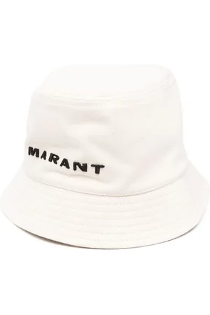 Isabel Marant Haley logo-embroidered bucket hat