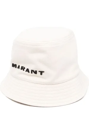 Isabel Marant Haley logo-embroidered bucket hat