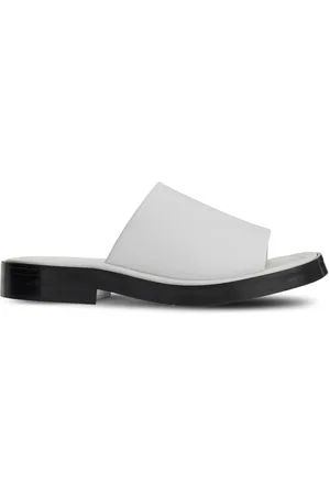 Salvatore Ferragamo GIUNONE FLAT OPEN TOE MULE LEATHER