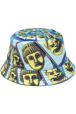 VERSACE Men Hats - La Maschere bucket hat