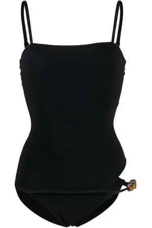CHRISTOPHER ESBER Wooden-bead detail swimsuit