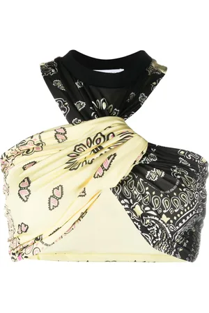 The Attico Asahi bandana-print top