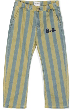 Bobo Choses Striped cotton trousers