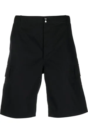 Kenzo Logo-patch cotton Bermuda shorts