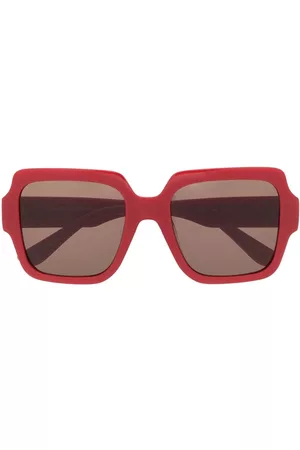 Karl Lagerfeld Women Sunglasses - Tinted oversize-frame sunglasses
