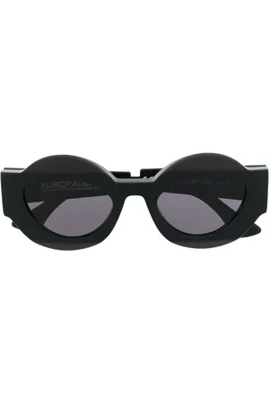 KUBORAUM Round-frame tinted sunglasses