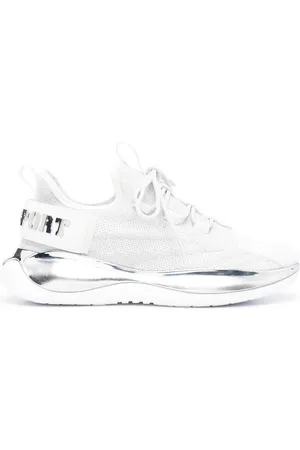 Philipp Plein Metallic-logo sneakers