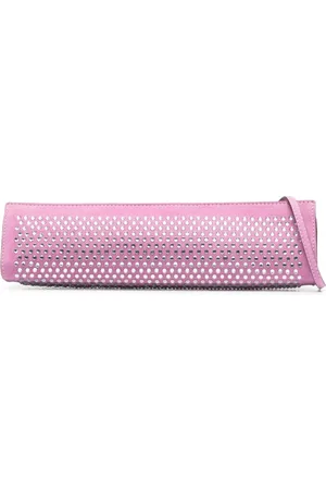 MANU Crystal-embellished shoulder bag