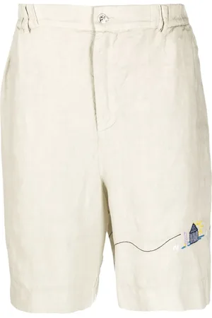 NICK FOUQUET Motif-embroidered bermuda shorts