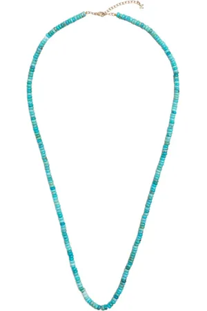 Mateo 14kt yellow gold turquoise bead bracelet