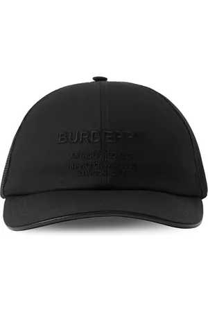 Burberry Men Caps - Embroidered-logo detail baseball cap