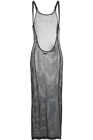 Heron Preston Open-knit dress