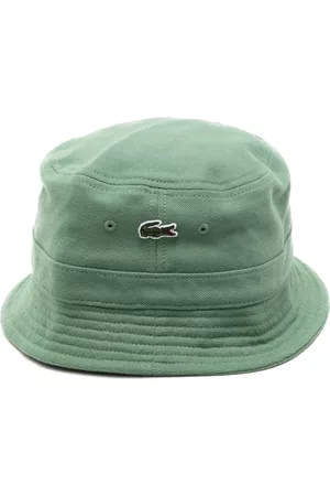 Lacoste Men Hats - Logo-patch cotton bucket hat