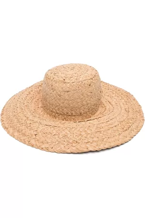 Paul Smith Women Hats - Embroidered raffia hat