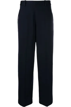 Circolo Mid-rise wide-leg trousers