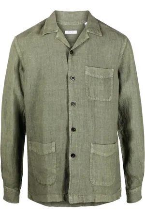 Boglioli Plain linen shirt