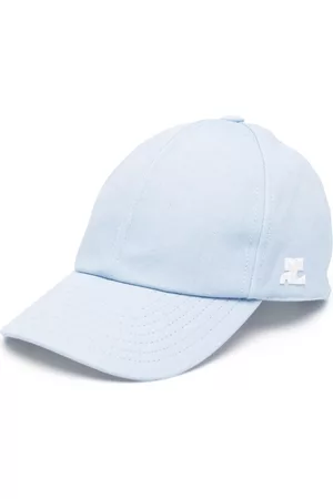 Courrèges Women Caps - Plain cotton baseball cap