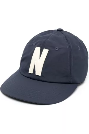 Norse projects Men Caps - Logo-patch detail baseball cap