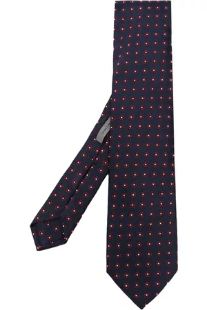 corneliani Men Bow Ties - Embroidered-design tie
