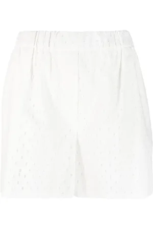 Kenzo Broderie anglaise cotton shorts