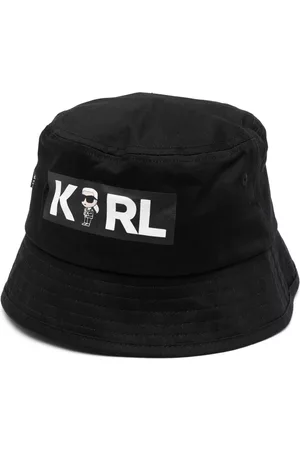 Karl Lagerfeld Girls Hats - Ikonik Karl-print bucket hat