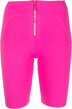 OFF-WHITE Logo zip cycling shorts