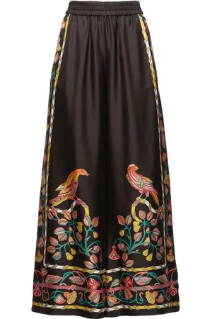 La DoubleJ High-waisted palazzo trousers