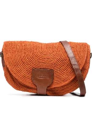 IBELIV Tiako raffia crossbody bag