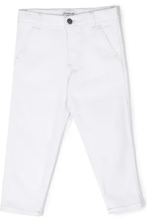 Dondup Logo-detail denim trousers