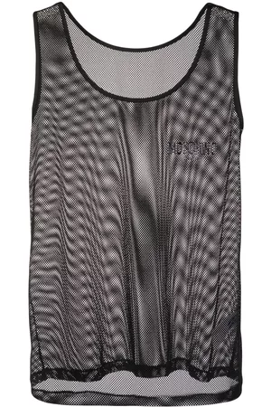 Moschino Logo-embossed vest