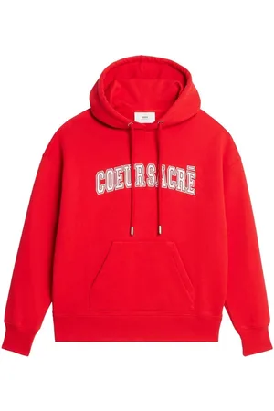 Ami Coeur Sacré embroidered hoodie